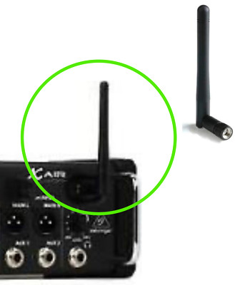 Wifi Antenna replacement for Behringer XAir XR18, XR16, XR12 Digital Mixer