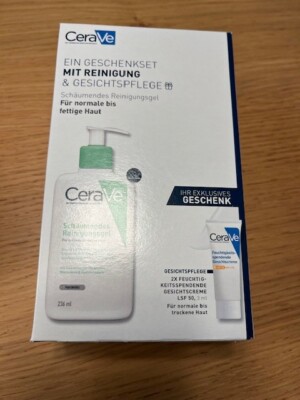 Cerave Schäumendes Reinigungsgel 236 ml,neu normal/fettige Haut-Doppelpack