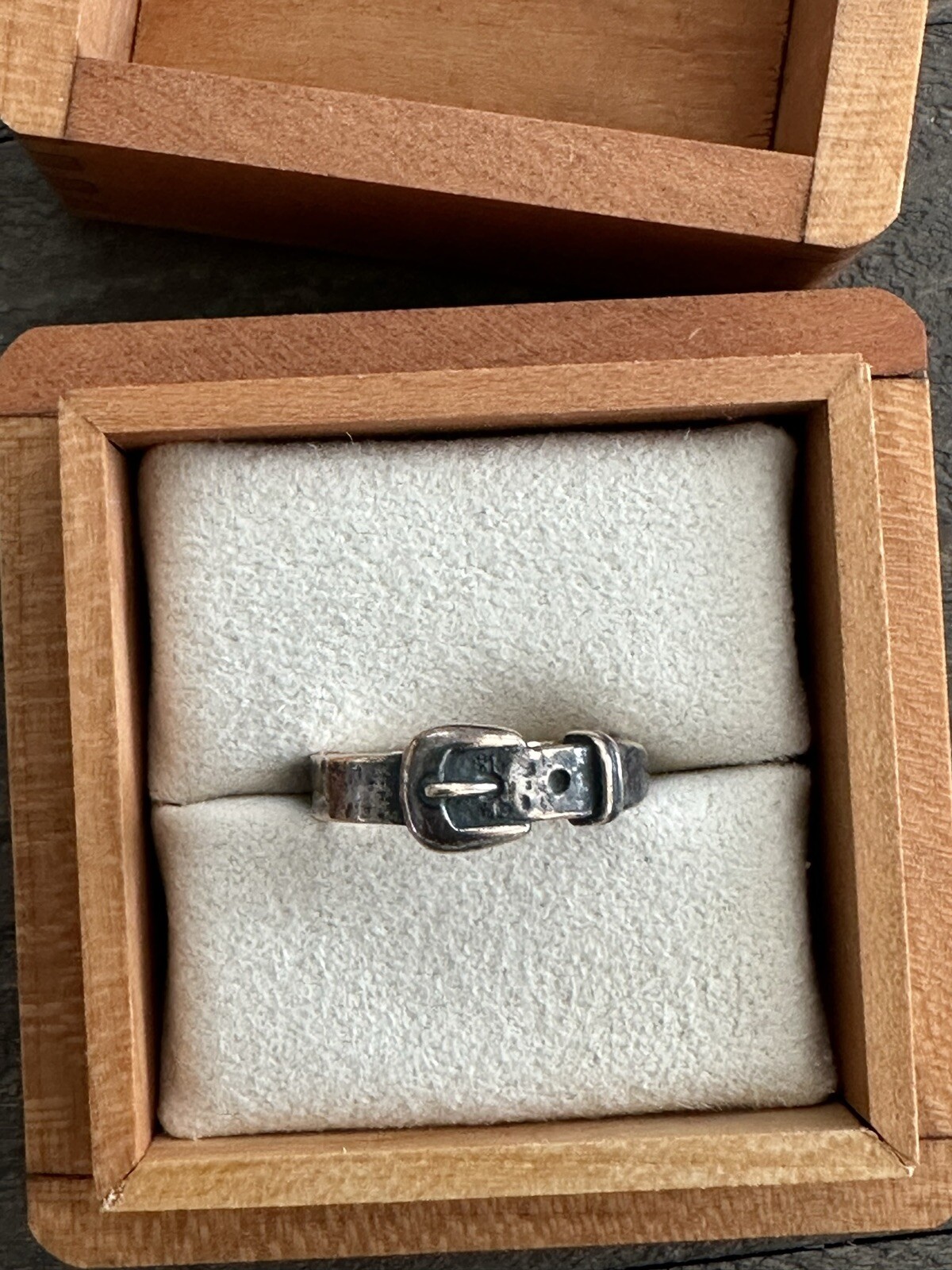 James Avery Ring Hammered Belt Buckle Retired JA 925 … Gem