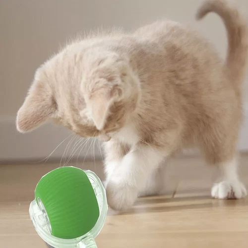 Automatic Rolling Ball Smart Cat Dog Toy Electric Pet Self-moving Kitten Game - Picture 7 of 8