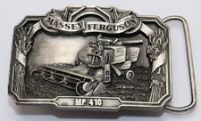 1986 Massey Ferguson MF 410 Combine Belt Buckle 741 of 5000 Iowa Premium  Speci