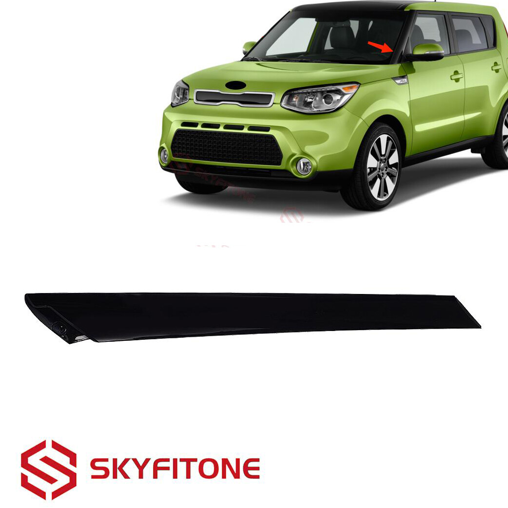 Fit 20142019 Kia Soul Windshield Pillar Trim Exterior Molding Garnish