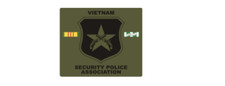 4" air force vietnam security police association bumper sticker decal usa made