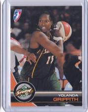 2008 RITTENHOUSE WNBA #11 YOLANDA GRIFFITH HOF SEATTLE STORM IDWN