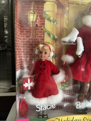 Barbie Holiday Sisters Gift setバービー　妹 Barbie Holiday Sisters Gift Set Kelly and Stacie Dolls 1999