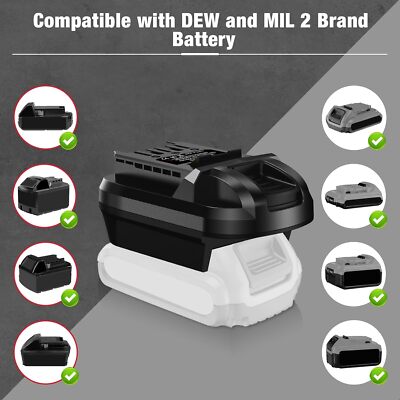 For Dewalt 18V 20V Li-ion Battery Adapter to for Hilti B22 22v Cordless