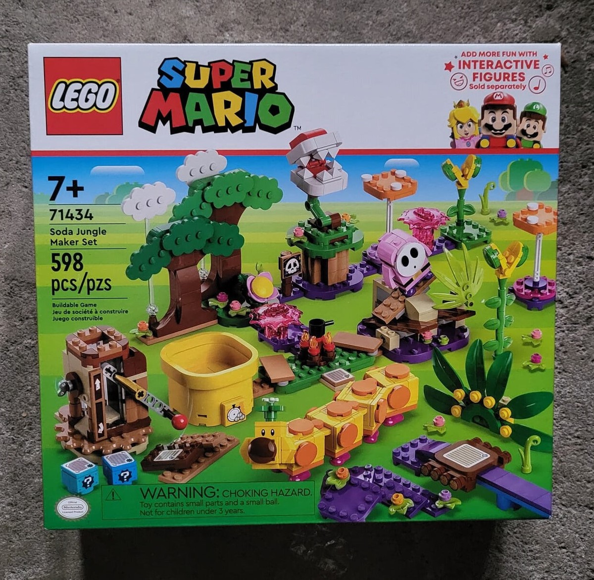 Lego Super Mario 71434 Soda Jungle Maker Set 598 PCS | eBay