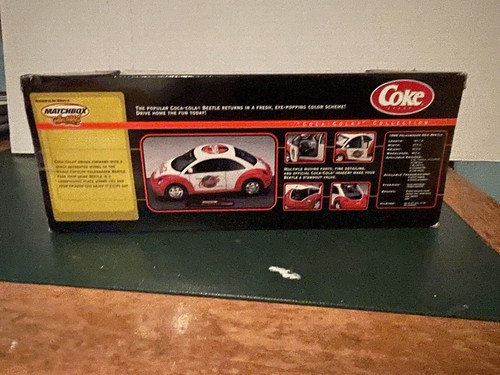 NEW Matchbox Collectibles Coca-Cola 1999 Volkswagen Beetle Diecast 1:18 - Picture 5 of 8