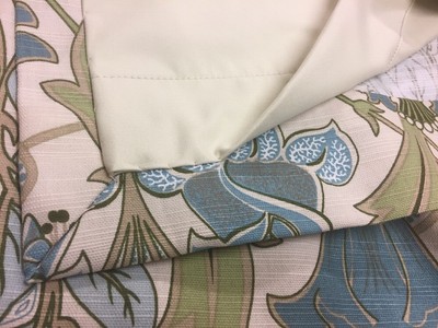 Rideaux Sur Mesure Style William Morris Par ILiv – Coton Bleu