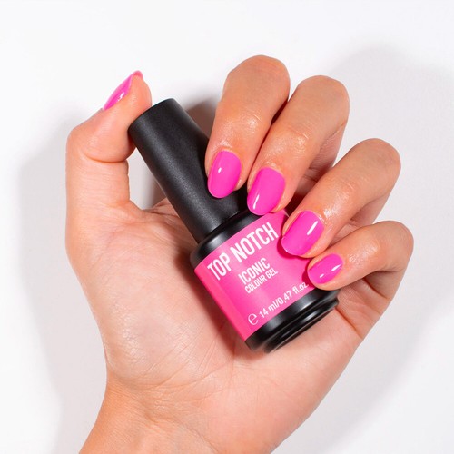 Mesauda Top Notch Iconic 221 Pinky 14ml - esmalte de uñas semipermanente - Imagen 3 de 6