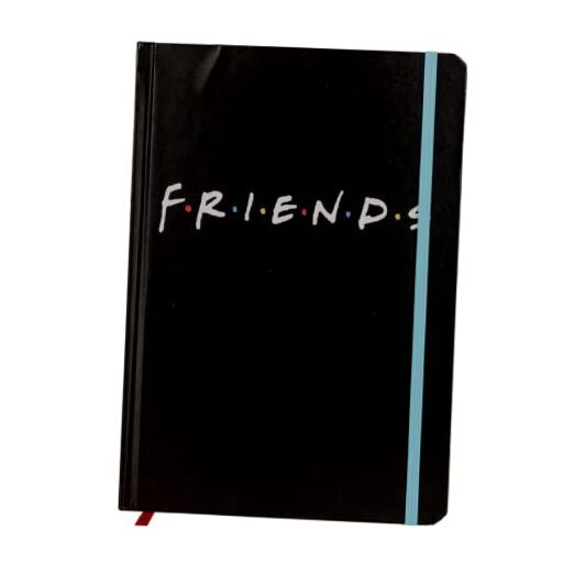 Friends Daily Planner for Kids and Adults, 96 pages, Black