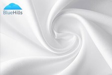 BlueHills Pure Natural Mulberry Silk Pillowcase for hair and skin Queen White