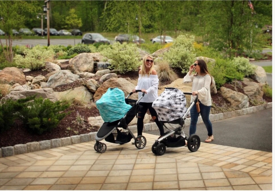 Funda infantil multiuso natural antimicrobiana, funda de asiento de coche, funda de enfermería. Foto 4 de 4