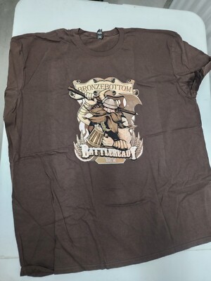 Offical Table Titans Battleready Brew  Xxxl Tee Size 3xl Brown Shirt DND Ttm