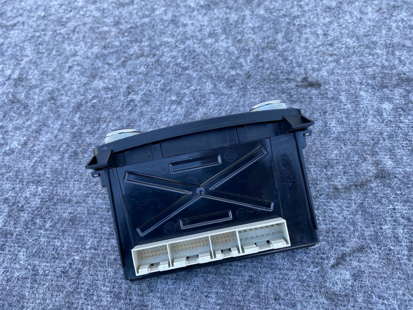 REAR AC CLIMATE CONTROL SWITCH BENTLEY CONTINENTAL FLYING SPUR (06-12) OEM