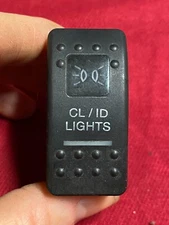 WESTERN STAR OEM ROCKER SWITCH 7805-3404 CARLING TECH  9802 CL/ ID LIGHTS