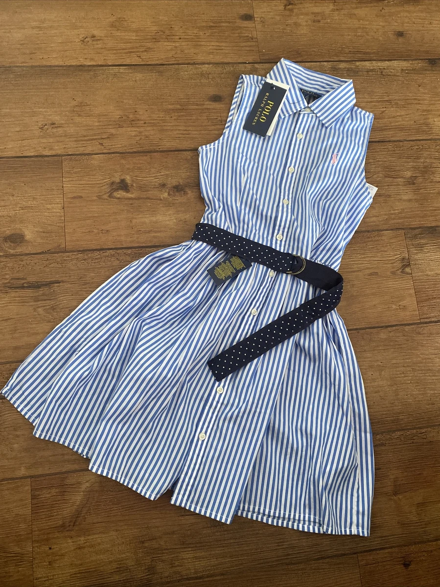 Polo ralph lauren sales bengal stripe dress