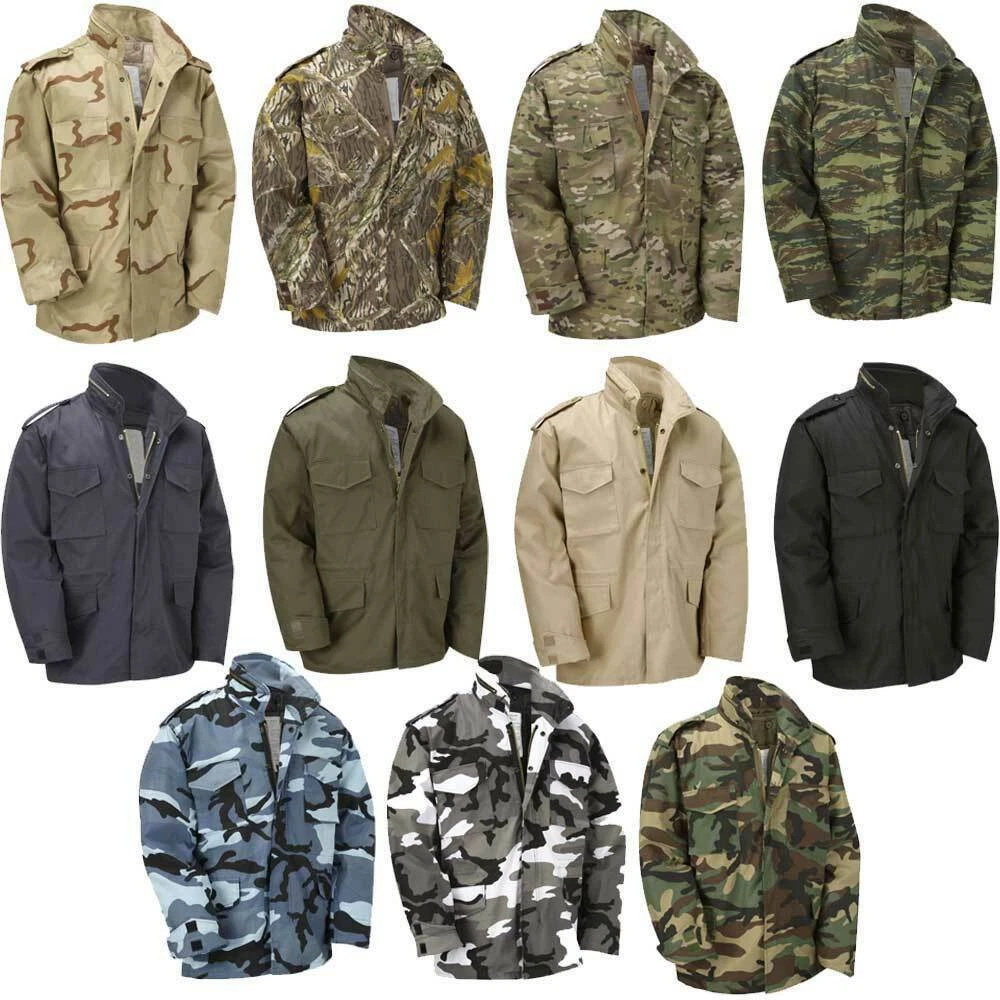 M65 US Army Jacket Vintage Military Field Top Combat Lined Coat
Opens in a new window or tab