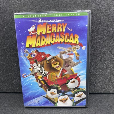 Merry Madagascar (DVD, 2009) Full Screen New Sealed