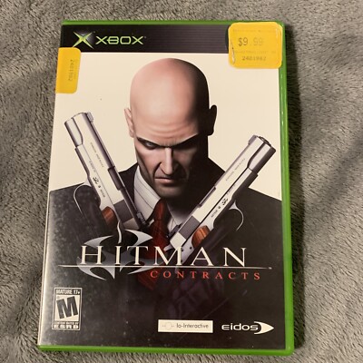 Hitman Contracts Original Xbox Video Game W/ MANUAL. Tested
