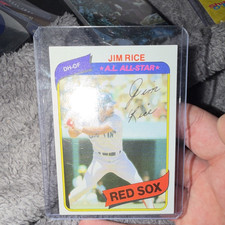 1980 Topps Jim Rice #200 A.L. All-Star Base Set Boston Red Sox Baseball Card