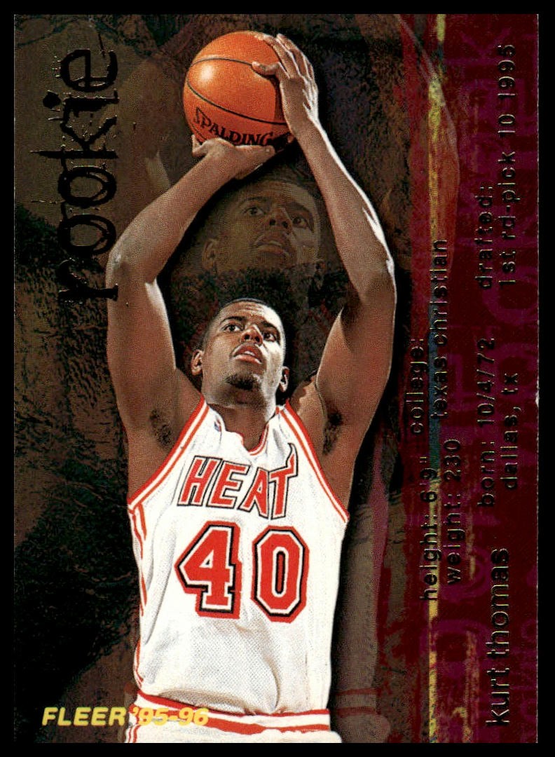 1995-96 Fleer #313 Kurt Thomas