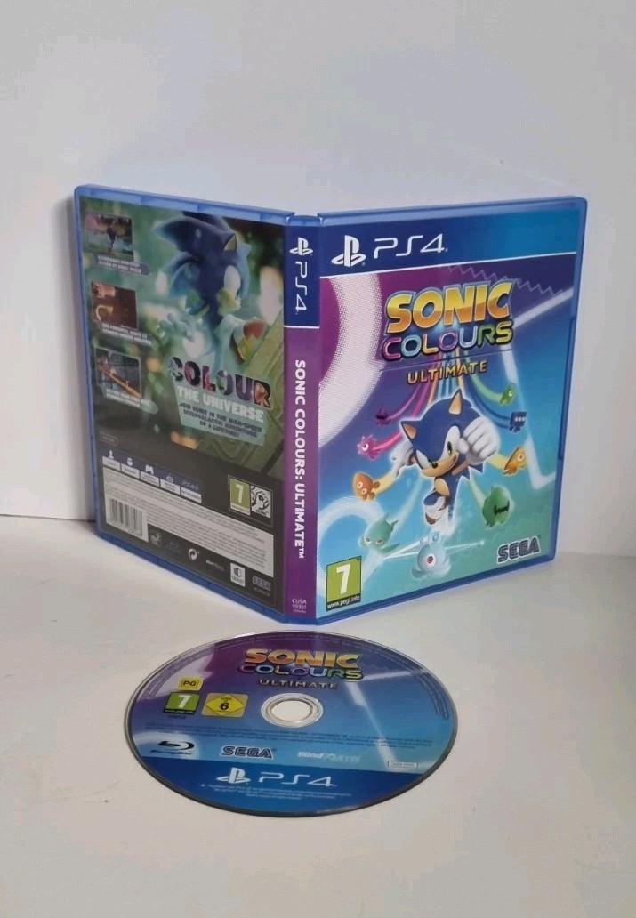 Sonic Colours Ultimate PS4 PlayStation 4 PAL Game