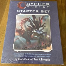 Cypher System Starter Set by Sean Reynolds and Monte Cook (2024, Trade...