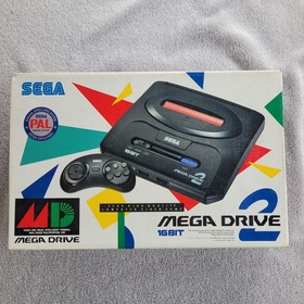 Vtg NEW Sega Mega Drive2 Console System Japan100% Unused New Old Stock