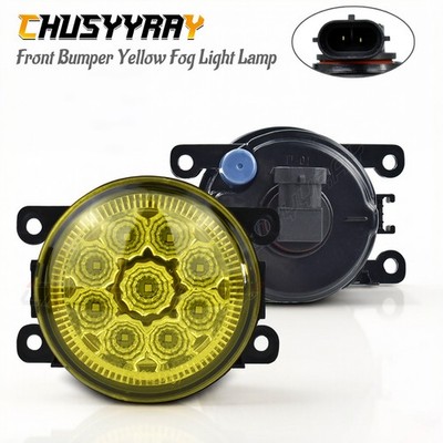 LED Bumper Clear Fog Light Lamps Yellow FOR Land Rover Range Rover Sport 09-13