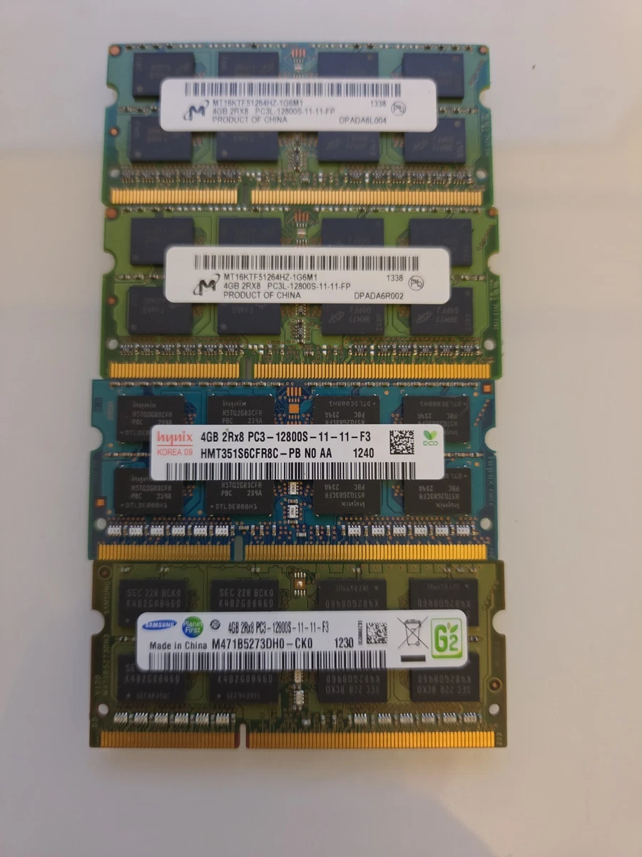 Lenovo SO-DIMM Computer Memory (RAM) 4 Modules for sale | eBay