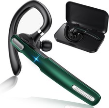 Noise Cancelling Bluetooth Headset Wireless Headphones for Truck Driver  PC Use