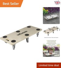 Compact Furniture Transport Roller Dolly with 6 Wheels - 300kg Load Capacity