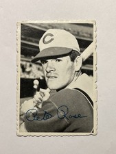 1969 Topps Deckle Edge Pete Rose #21 Cincinnati Reds GD Creases