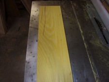 OSAGE ORANGE LUMBER WOOD KILN DRIED BOARD 23"X 6 7/8"X 1" F43F FLAT
