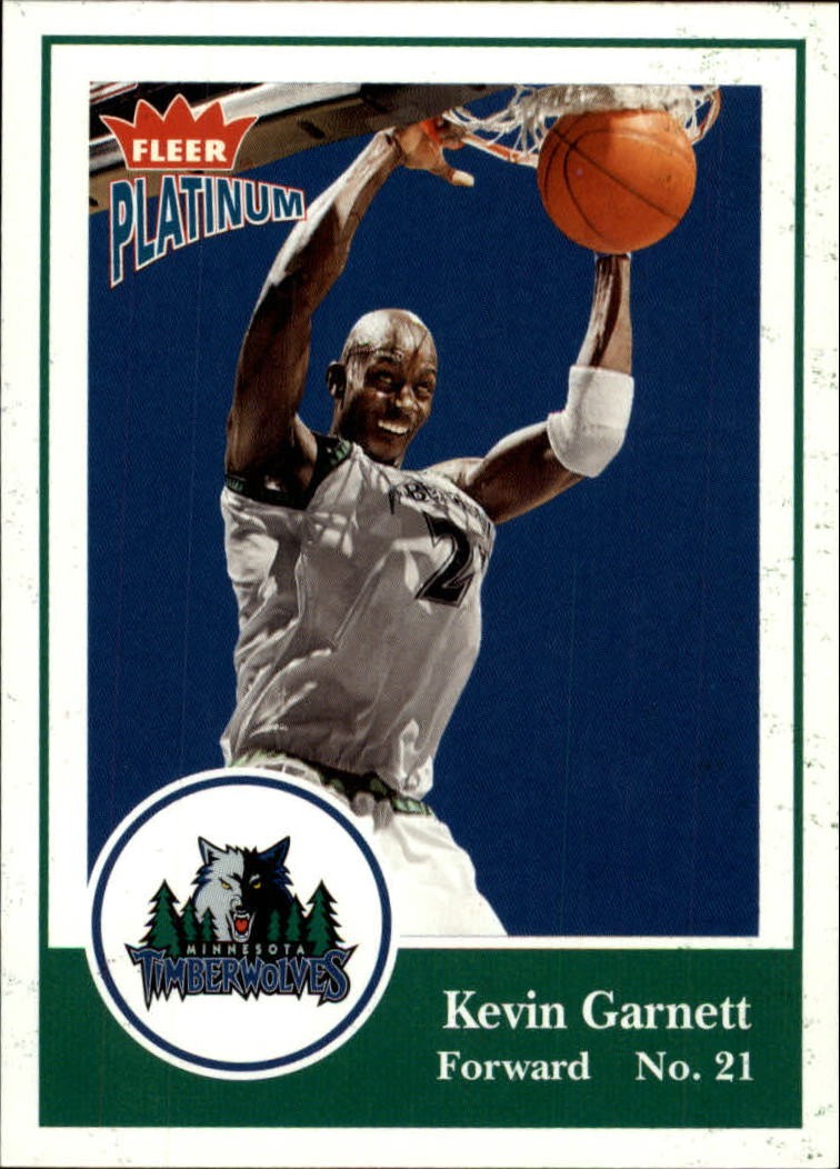 2003-04 Fleer Platinum #98 Kevin Garnett - BSK