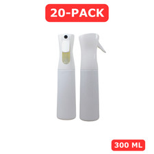 Botella Spray Plástico Mozza Flairosol Blanca 300 ML Nueva en Caja Paquete 20