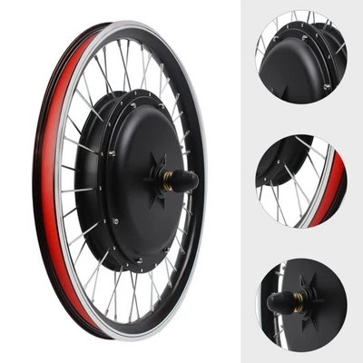 MARKENLOS 20 Zoll Elektrischer Fahrrad Vorderrad Nabenmotor E-bicycle Umbausatz 48V 1000W