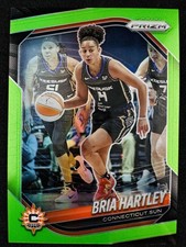 2025 Panini Prizm WNBA #86 Bria Hartley Green Prizms