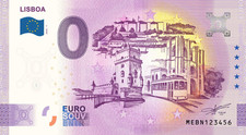Billet Souvenir 2025 Portugal Lisboa