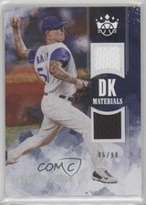 2018 Panini Diamond Kings DK Materials Holo Silver 6/99 Anthony Banda 3wu