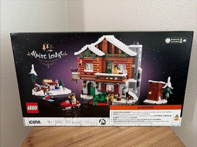 LEGO Icons: Alpine Lodge 10325 Christmas Village New Sealed Retired Set