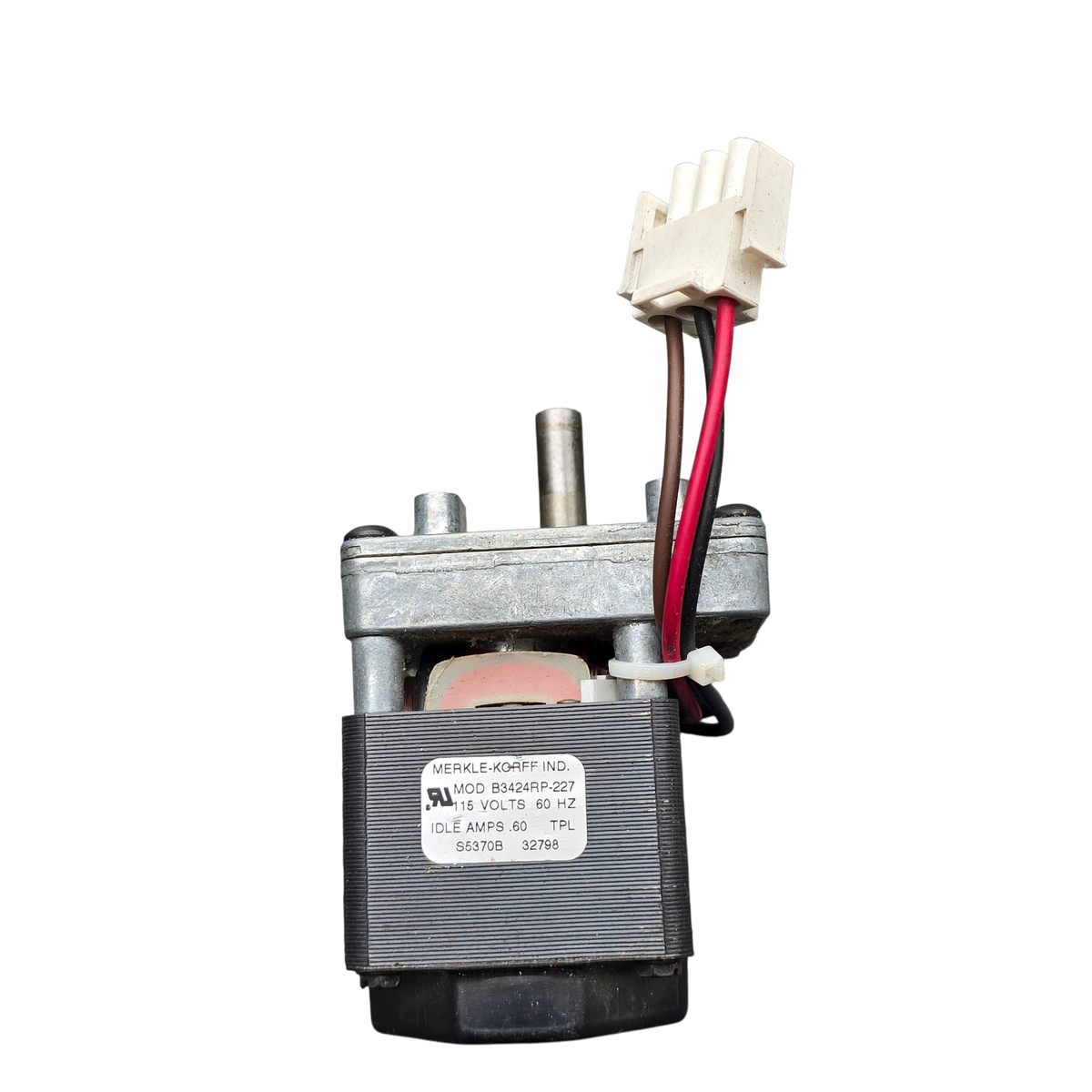 Merkle-Korff B3424RP-227 Gear Motor 115V 60Hz 0.60A Appliance HVAC