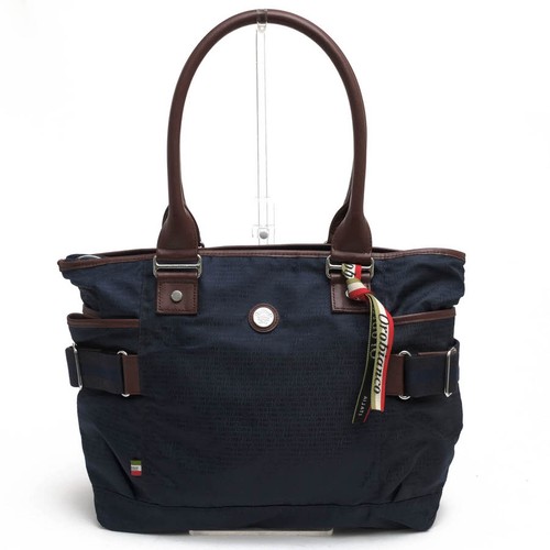 Orobianco tote bag, Orobianco GRYDA-G NYLONGO, cowhide, shoulder bag,