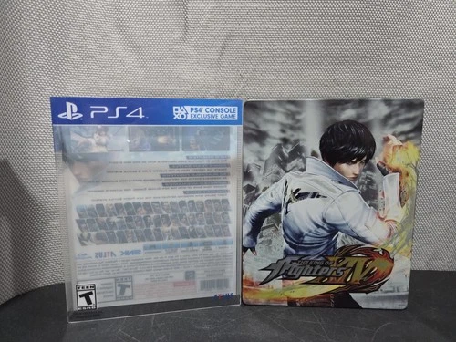 King of Fighters XIV - SteelBook Edition - Sony PlayStation 4 Exceptional Condit