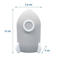 Nachtlicht Rakete Reer Lumilu 0,5W LED Kinderzimmer Geschenk 230V
