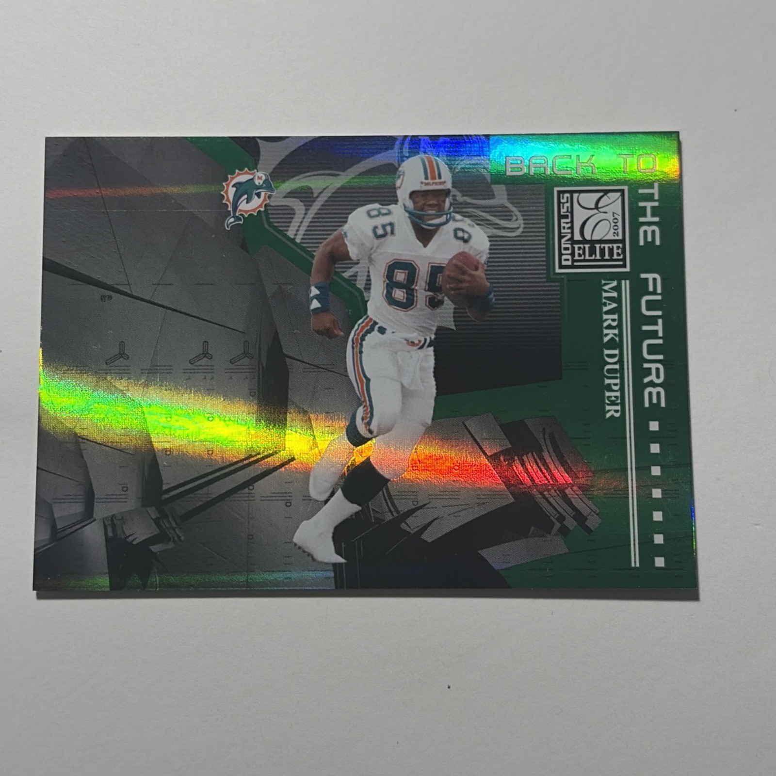 2007 Donruss Elite Back to the Future Chris Chambers, Mark Duper #BTF-23 /800🔥