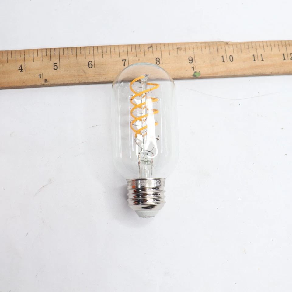 (2-Pk) Feit Electric Vintage Edison Light Bulb Tinted Globe T10 60W - Image 2 of 4