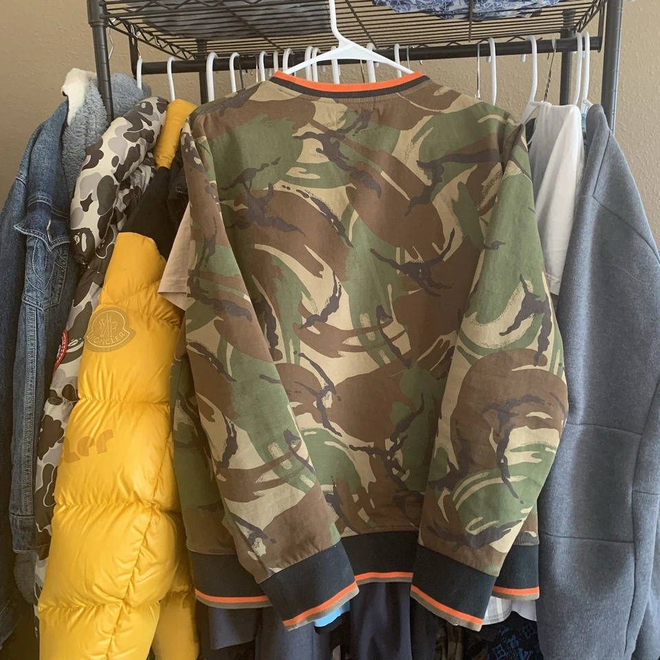 Raro DE COLECCIÓN POLO COUNTRY Ralph Lauren Parque Nacional Oso Camuflado Sudadera Para Hombre’s Med Foto 2 de 4