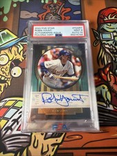 ⚾️ 2022 Topps Five Star Robin Yount Auto Aqua /75 PSA 9 AUTO 10 Brewers 💎